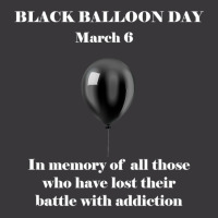 Black Balloon Day Overdose Awareness Addition T Ladies Curvy T-shirt | Artistshot