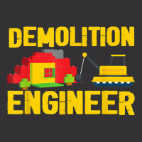 Demolition Engineer Master Builder Building Blocks Bricks For Fans Vintage Hoodie | Artistshot