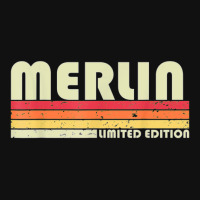 Merlin Gift Name Personalized Funny Retro Vintage Birthday Rectangle Patch | Artistshot