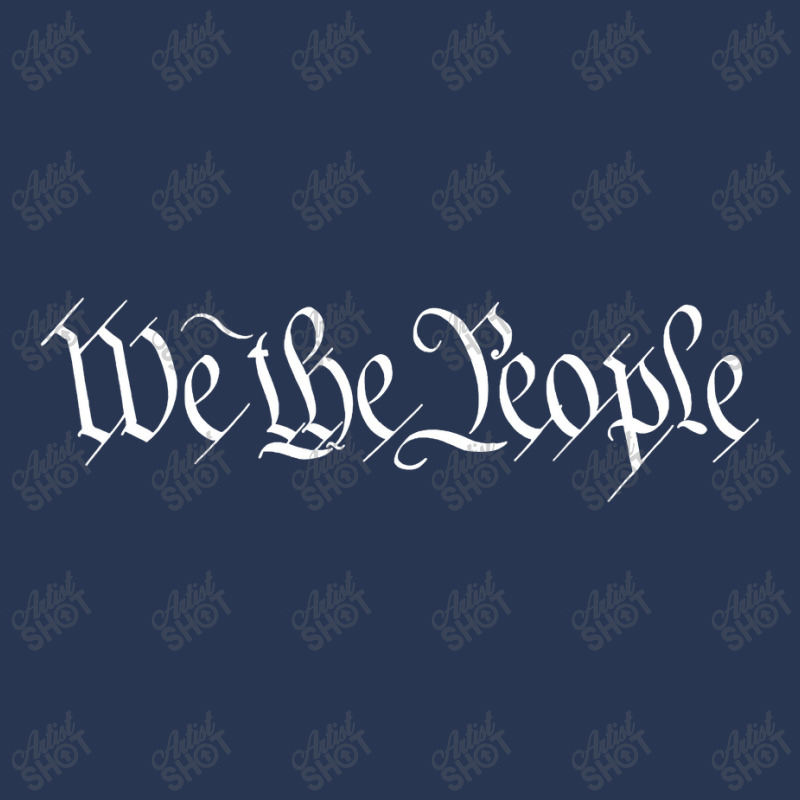 We The People Founding Fathers Constitution American Men Denim Jacket | Artistshot