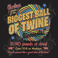 The Biggest Ball Of Twine In Minnesota T-shirt | Artistshot