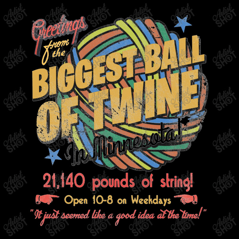 The Biggest Ball Of Twine In Minnesota V-neck Tee | Artistshot