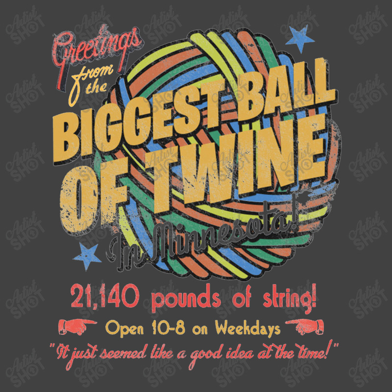 The Biggest Ball Of Twine In Minnesota Vintage T-shirt | Artistshot