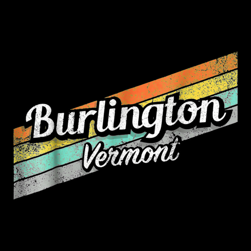 Burlington Vermont Distressed Retro Vintage Toddler Sweatshirt | Artistshot