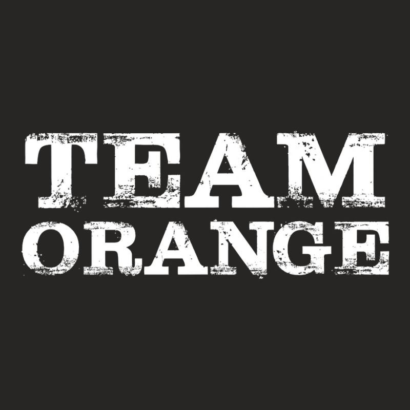 Team Orange  Group Color S  Locate Your Group Ladies Fitted T-Shirt by trokeryth | Artistshot