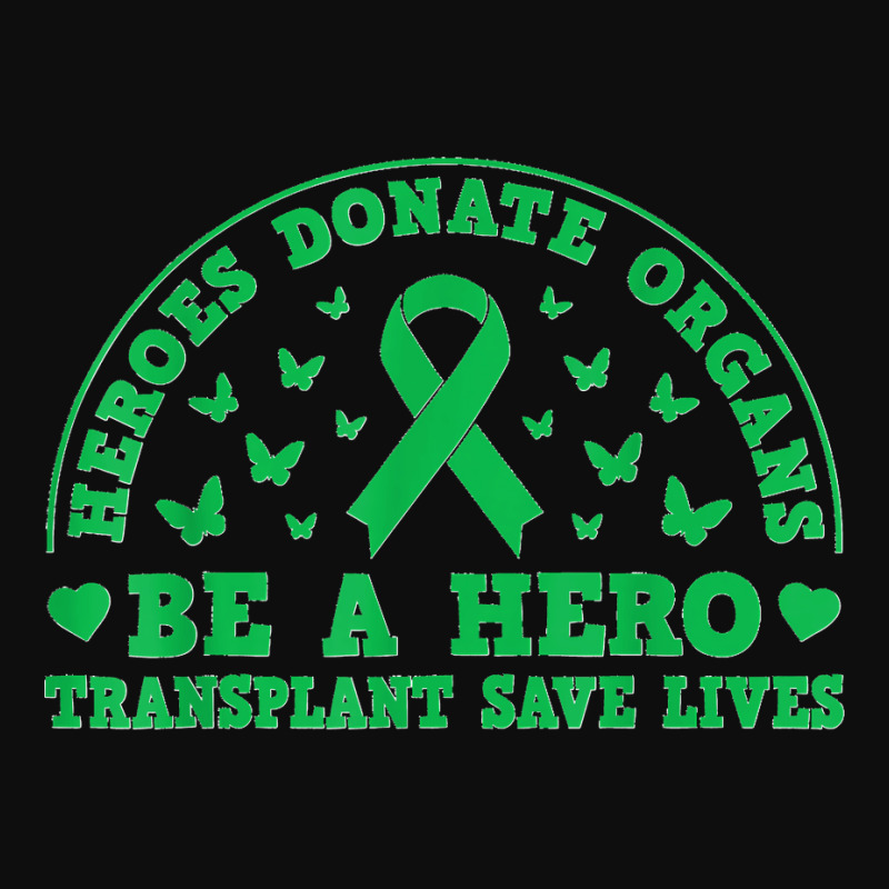 Heros Donate Organs Be A Hero Transplant Save Lives Crop Top by saterseim | Artistshot