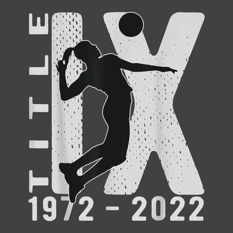 Title Ix 50th Anniversary Us Education Amendments Volleyball T Shirt Vintage T-Shirt by nuzhetanopo | Artistshot