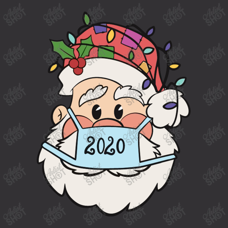 Santa Mask 2020 Vintage Hoodie by haydar | Artistshot