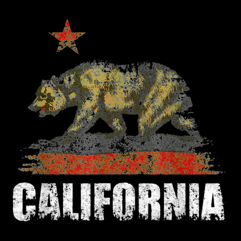 California Flag Bear Souvenir Gift Retro Vintage Toddler Sweatshirt by Newest | Artistshot