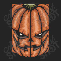 Scary Pumpkin Halloween Black Tee 3/4 Sleeve Shirt | Artistshot