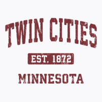 Twin Cities Minnesota Mn Vintage Athletic Sports Design Pullover Hoodi T-shirt | Artistshot