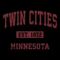 Twin Cities Minnesota Mn Vintage Athletic Sports Design Pullover Hoodi Zipper Hoodie | Artistshot