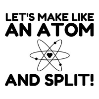 Like An Atom Split Baby Tee | Artistshot