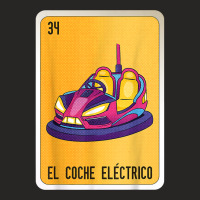 El Coche Eléctrico Mexican Slang Lottery Bingo Cards T Shirt Ladies Fitted T-shirt | Artistshot