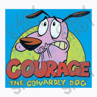 Courage The Cowardly Dog, Colorful Courage, T-shirt | Artistshot