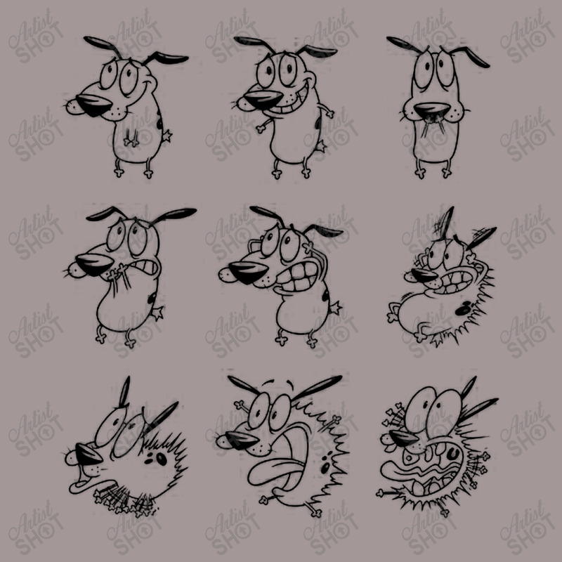 Courage The Cowardly Dog, Courage Poses, Vintage Short | Artistshot