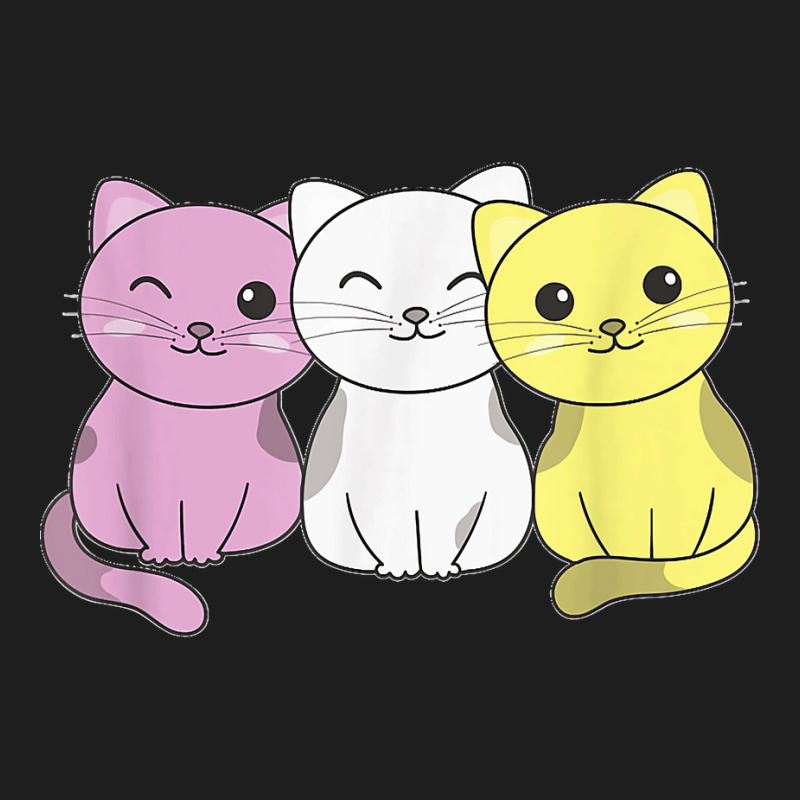 Twink Flag Pile Pride Lgbtq Cats Cute Twink Cat Classic T-shirt | Artistshot