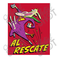 Cow And Chicken, Al Rescate, V-neck Tee | Artistshot