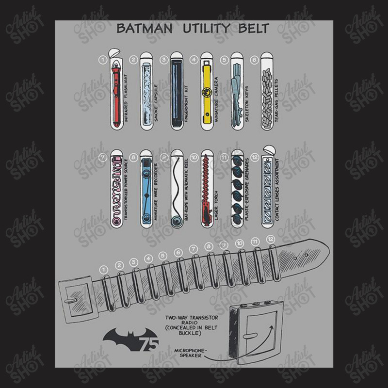 Man, Utility Belt T-Shirt by vincetheenemy | Artistshot