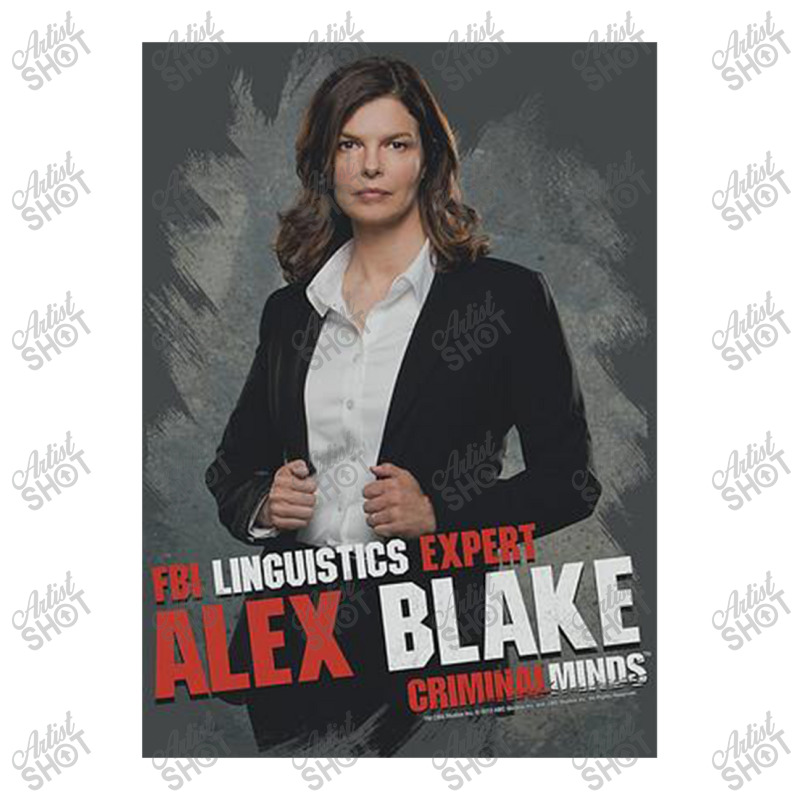 Criminal Minds, Alex Blake,criminal Minds Fbi Police Procedural Crime V-neck Tee | Artistshot