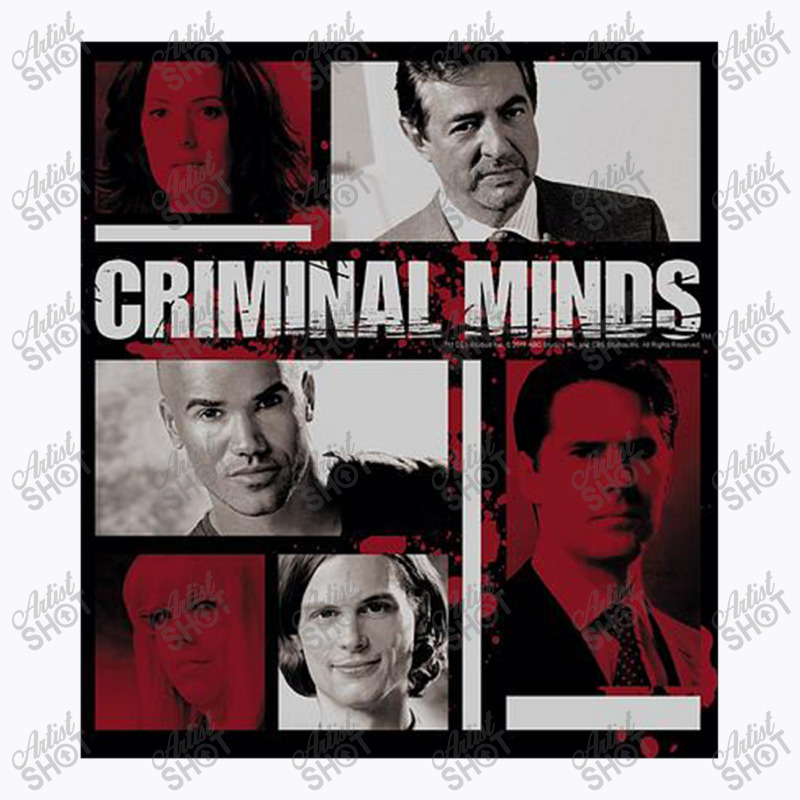 Criminal Minds, Character Boxes,criminal Minds Fbi Police T-shirt | Artistshot