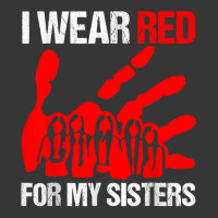 I Wear Red For My,sister Native American Stop Mmiw Red Hand Toddler Hoodie | Artistshot