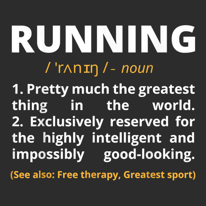 Funny Running Definition Noun Runner Track Field Gift Coach For Fans Exclusive T-shirt by DedeShawl | Artistshot