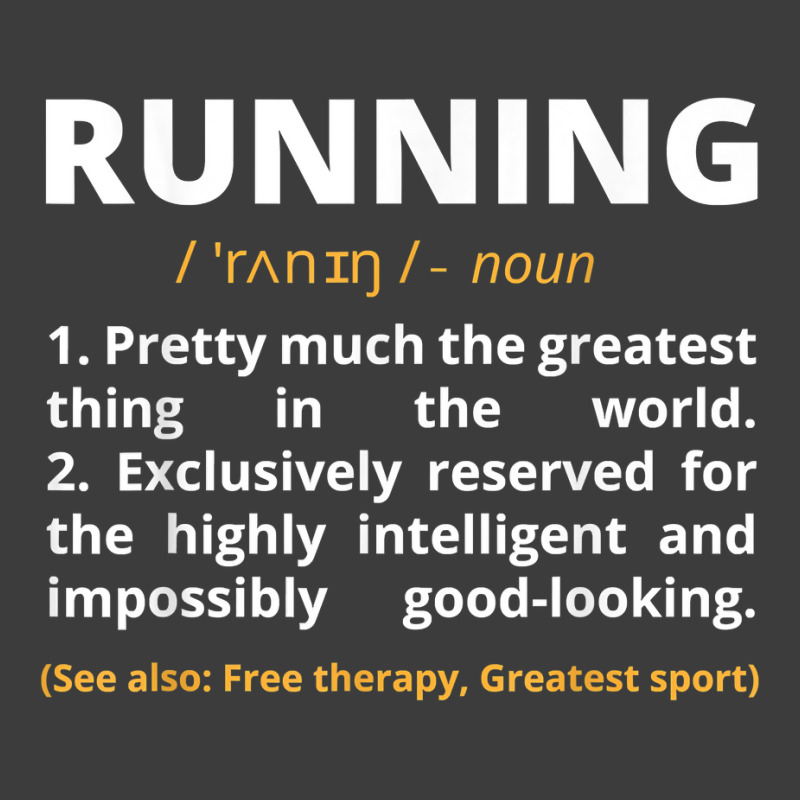 Funny Running Definition Noun Runner Track Field Gift Coach For Fans Men's Polo Shirt by DedeShawl | Artistshot