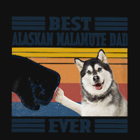 Best Alaskan Malamute Dad Ever Shirt Vintage Father Day T-shirt Skinny Tumbler | Artistshot