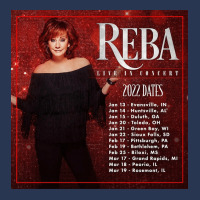 Reba Tour 2022 Locations And Dates Ladies Denim Jacket | Artistshot