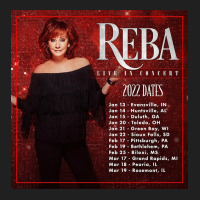 Reba Tour 2022 Locations And Dates Ladies Polo Shirt | Artistshot