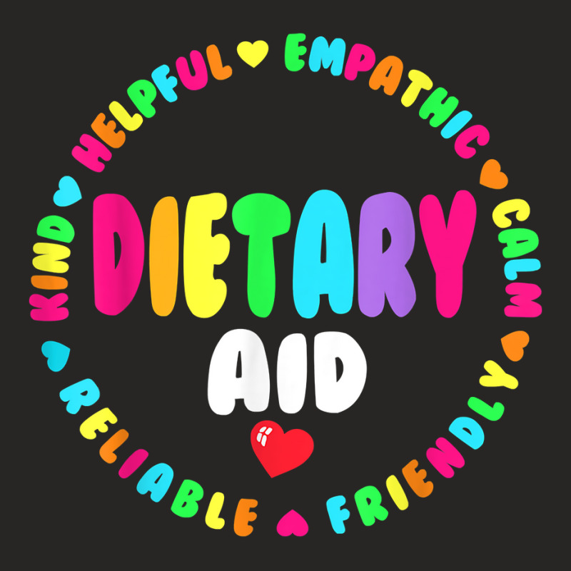 Dietary Aid Appreciation Week Healthcare Dietitian Squad T Shirt Ladies Fitted T-Shirt by cm-arts | Artistshot