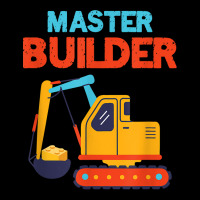 Master Builder Excavator Building Blocks Children Kids Toy For Fans V-neck Tee | Artistshot