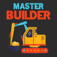 Master Builder Excavator Building Blocks Children Kids Toy For Fans Exclusive T-shirt | Artistshot