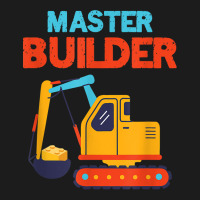 Master Builder Excavator Building Blocks Children Kids Toy For Fans Hoodie & Jogger Set | Artistshot