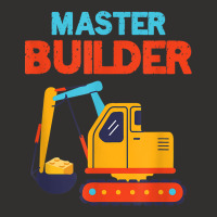 Master Builder Excavator Building Blocks Children Kids Toy For Fans Champion Hoodie | Artistshot