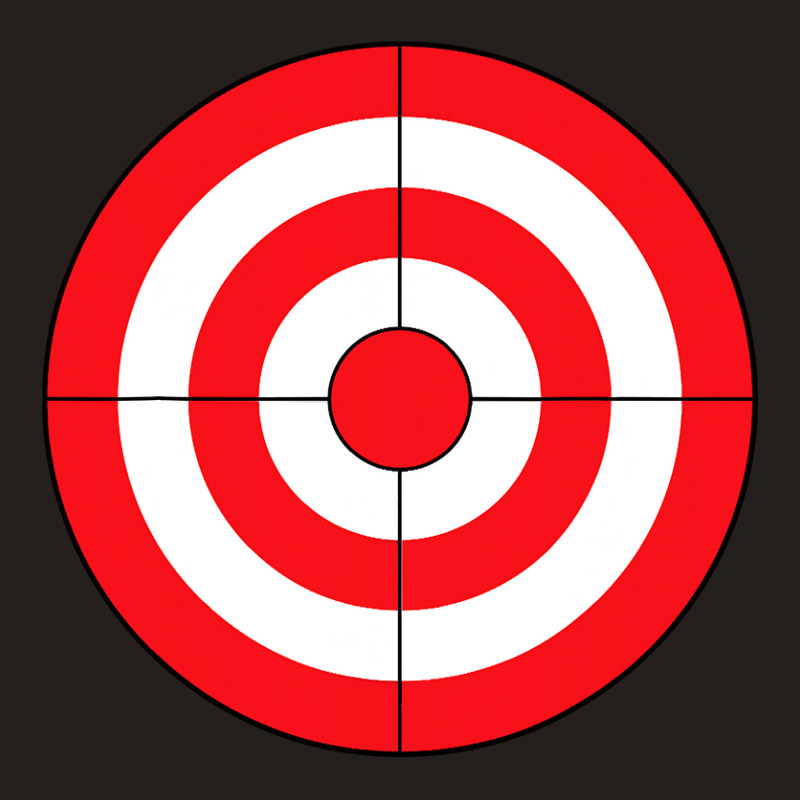 Bullseye Target Lazy Diy Halloween Costume Darts Shooting Tank Top | Artistshot