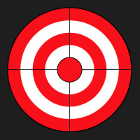 Bullseye Target Lazy Diy Halloween Costume Darts Shooting Classic T-shirt | Artistshot