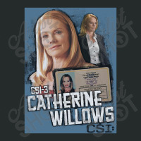 Csi, Catherine Willows,csi Crime Scene Investigation Las Vegas Tv Show Women's Triblend Scoop T-shirt | Artistshot