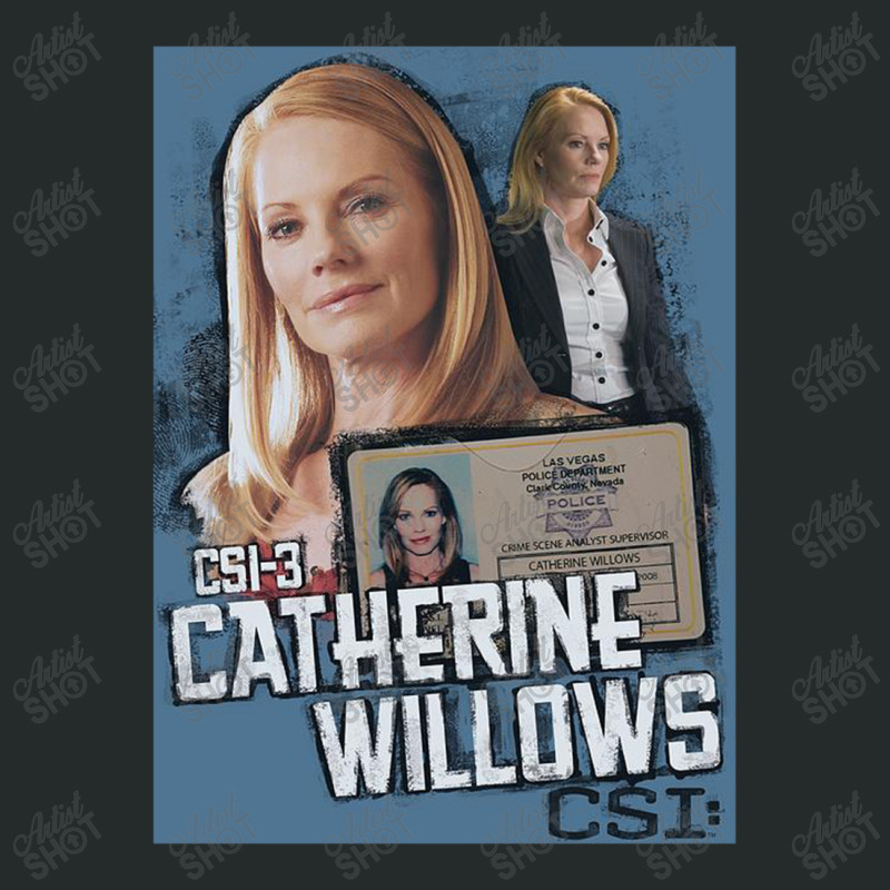 Csi, Catherine Willows,csi Crime Scene Investigation Las Vegas Tv Show Women's Triblend Scoop T-shirt by mydepictionaddiction | Artistshot