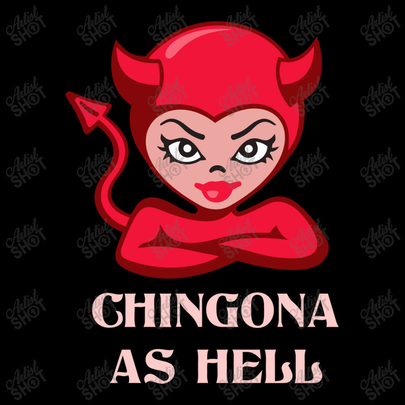 Chingona As Hell   Latina Women's V-Neck T-Shirt by senyumterus | Artistshot