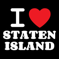 I Love Staten Island Pullover Hoodie Women's V-neck T-shirt | Artistshot