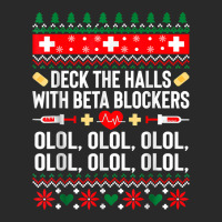 Deck The Halls With Beta Blockers Nurse Christmas Ugly Xmas Toddler T-shirt | Artistshot