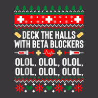 Deck The Halls With Beta Blockers Nurse Christmas Ugly Xmas Ladies Curvy T-shirt | Artistshot