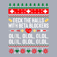 Deck The Halls With Beta Blockers Nurse Christmas Ugly Xmas Tank Dress | Artistshot