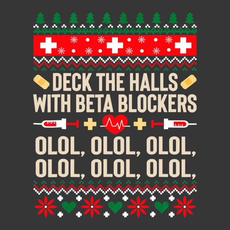 Deck The Halls With Beta Blockers Nurse Ugly Christmas Toddler Hoodie by EricWade | Artistshot