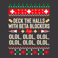 Deck The Halls With Beta Blockers Nurse Ugly Christmas Ladies Curvy T-shirt | Artistshot