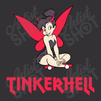 Demonic Tinkerbell Vintage Hoodie And Short Set | Artistshot