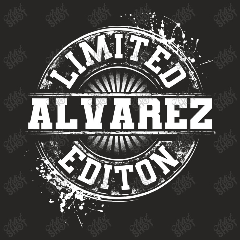 Alvarez Funny Surname Family Tree Birthday Reunion Gift Idea Ladies Fitted T-Shirt by CUSER3772 | Artistshot