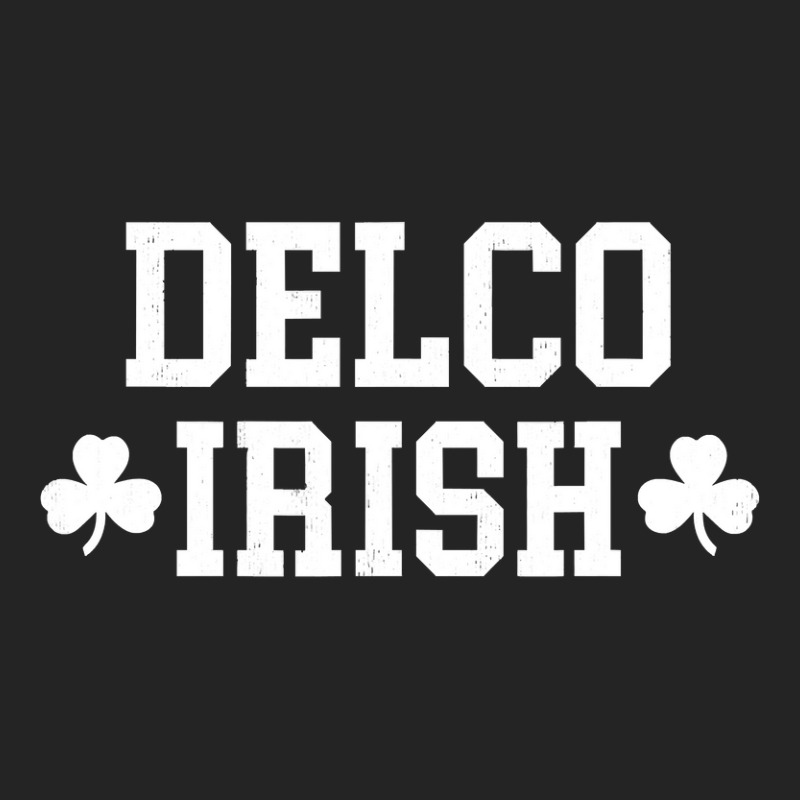 Delco Irish   Delaware County Residents Paddies Day 3/4 Sleeve Shirt | Artistshot